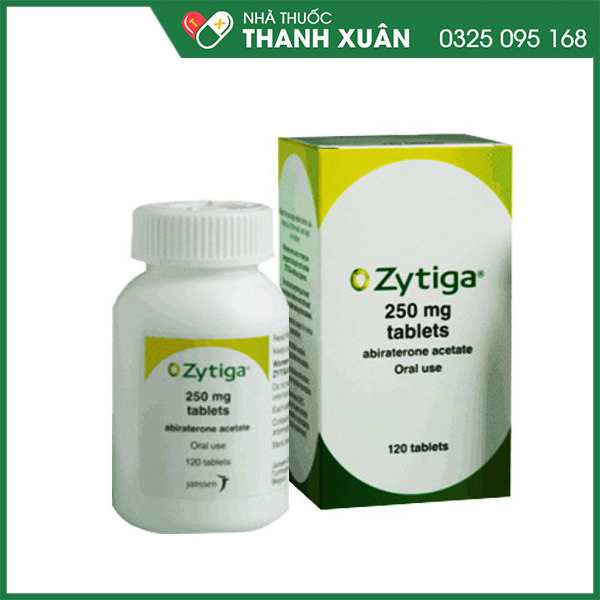 Thuốc Zytiga 250 mg điều trị ung thư tuyến tiền liệt